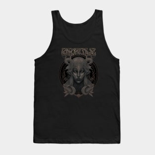 Oracle - Ancient Witch Priestess of Prophecy Art Nouveau Tank Top